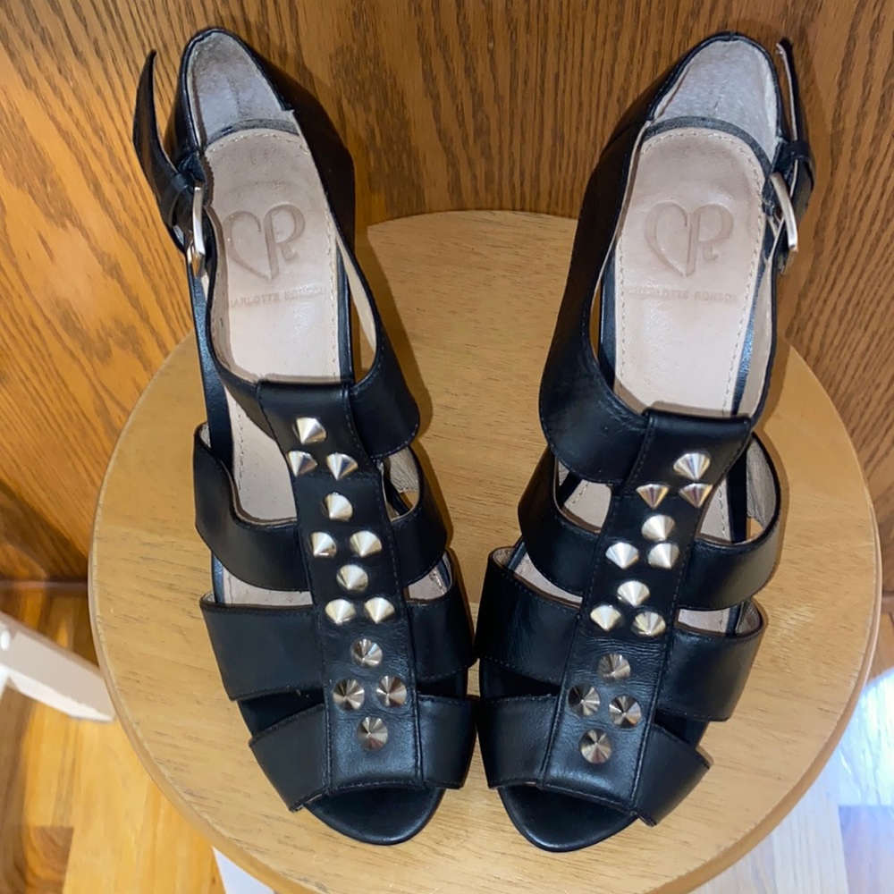 Charlotte Ronson 4” Studded Heels